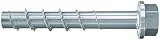 fischer UltraCut FBS II 8x70 20/5 US TX Sechskant, leistungsstarke Betonschraube für den Innenbereich, zur sicheren Befestigung in Beton & Mauerwerk, galvanisch verzinkt, 50 Stk.