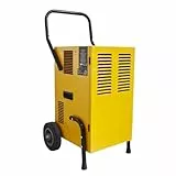 DE XI SEN LI Luftentfeuchter 50L/Tag – 5,5L Tank – Fläche bis 90 m² / 230 m³ – Auto-Modus & Timer –Bautrockner – für Keller, Wohnung, große Räume(Groß)