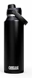 CAMELBAK Thrive Chug Wasserflasche aus isoliertem Edelstahl | 1,2 L | leicht zu tragen, auslaufsicher | Schwarz