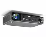 Karcher RA 2060D-B - Unterbau-Küchenradio mit CD-Player, DAB+ / UKW-Radio, Unterbauradio mit Bluetooth, Digitalradio mit Wecker, Farbdisplay, USB-Anschluss, 30 Senderspeicher, inkl. Fernbedienung