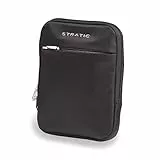 STRATIC Pure Body Bag Brusttasche Herren Crossbody Bag nachhaltige Umhängetasche, wasserabweisend, Kartenfach, Masken- Hygienefach, Black