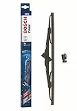 Bosch Automotive Scheibenwischer Twin340U, Länge: 340mm – einzelner Scheibenwischer für Frontscheibe, Schwarz