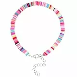 Holibanna Strand Sommer Knöchel Armband verstellbar Boho Polymer Ton Perlen bunte böhmische Fuß Knöchel Set Schmuck für Frauen