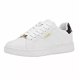 Guess Damen Renzy Sneaker, Weiss/opulenter Garten, 38 EU