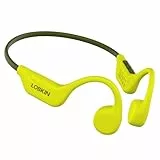LOBKIN Knochenschall Kopfhörer Bluetooth,Open Ear Kopfhörer Kabellos 5.4 Bone Conduction Headphones,wasserdichte Schweißfeste Sportkopfhörer Kopfhörer für Fitness Radfahren Fahren Laufen