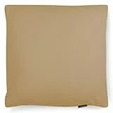 PinkZebra Bio-Musselin Kissenbezug 40 x 40 cm für Kinder & Erwachsene, ÖkoTex Zertifiziert, weicher Kopfkissenbezug GOTS-Zertifizierung, Kissenhülle, Beige