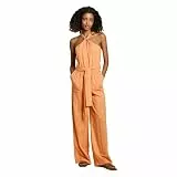 Pepe Jeans Damen EDITH All in One, Orange (Washed Orange), M, Orange (gewaschenes Orange), M