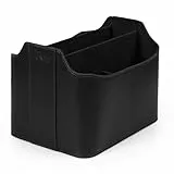 Londo Leder Fernbedienung Organizer und Halter mit Tablet Fach, Fernbedienungshalter - Multifunktion Aufbewahrung
