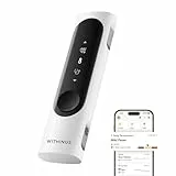 WITHINGS BeamO – Kontaktloses digitales Smart Thermometer, Fiebererkennung, 4-in-1 MultiScan, EKG, Pulsoximeter, Digitales Stethoskop, Für Kinder & Erwachsene, Multi-User, Familiengesundheit