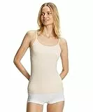 FALKE Damen Unterwäsche Daily Climate Control Outlast® W S/l Sh Baumwolle schnelltrocknend 1 Stück, Beige Vale 4016, XL