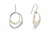 Calvin Klein Ohrhänger für Damen Kollektion WARPED RINGS Zweifarbig - 35000003