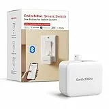 SwitchBot Smart Bluetooth Switch Toggle - Machen Sie Schalter intelligent, App- und Timer-Steuerung, fügen Sie SwitchBot Hub Mini hinzu, um es mit Alexa, Google Home und IFTTT Kompatibel zu Machen