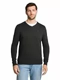 TOM TAILOR Herren Basic Strickpullover mit V-Ausschnitt