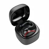 SHINEOFI 1Satz Drahtloses Knochenleitungs Mini Sportkopfhörer Für Ohr Schwarzes Für Fitness