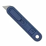 WEDO Cutter Messer detektierbar, Teppichmesser aus detekierbarem Material, blau, X-ray-fähig & magnetisch