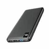 Hiluckey Powerbank 26800mAh Externer Akku: 22,5W Schnellladefunktion Power Bank PD USB C Tragbares Handy Ladegerät mit LED Display Kompatibel mit Smartphone Tablet
