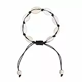 Amosfun Shell Fußkettchen Armband Hawaii Böhmischen Strand Armreif Kette Armband für Frauen Mädchen