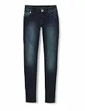 Desires Lola Low Power Damen Jeans Größe 26 | Blaues Jeans Damen | Enge Low Waist Jeans Damen | Damen Hosen Mit Niedriger Taille