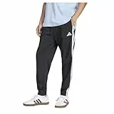 adidas Herren Essential Three Stripes Woven Pant, Black/White, XXL