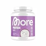MORE NUTRITION Total Protein Eiweiß-Pulver mit Whey und Casein – 600 g Geschmacksneutral (+ weitere Sorten) - Mit Aminosäuren und Laktase – Anti-Heißhunger, Gewichtsmanagement und Muskelaufbau