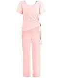 Gerry Weber Damen Jumpsuit mit Wickeleffekt Feminine Passform Rosenwasser 42