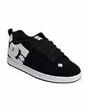DC Shoes Herren Court Graffik Skateboardschuhe, Schwarz (Black 001), 44.5 EU