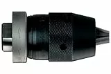 metabo Schnellspannbohrfutter Futuro Top 13 mm (1/2'-20 UNF) - Schlagbohrfest, schlüssellos, mit Staubschutz & Bit-Sicherung - Für Rechtslauf-Bohrmaschinen - Robust & langlebig