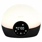 Lumie Bodyclock Glow 150 - Lichtwecker mit 10 Klängen und Einschlafsonnenuntergang