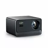 Beamer-4K【800+Built-in Apps & Browser & Live-TV & AI-Auto-Setup-System &1000 ANSI & CEC-Steuerung 】 Beamer mit WiFi-6 Bluetooth-5.2 Dolby-Audio 1080P Full HD Lisowod projektor für Heimkino/Outdoor