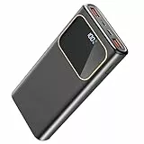 Coucur Power Bank, 2025 Powerbank 20000mAh mit 22,5W Schnellladefunktion USB C Input & Output, PD 3.0 QC 4.0 Externer Handyakkus, Powerbank Klein Kompatibel mit iPhone 11 12 13 14 15 16 17 Samsung