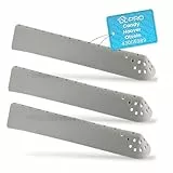 DL-pro 3 x Trommelrippe 31x6,1x4,2cm für Candy Hoover Otsein 43005989 Robuste Mitnehmerrippe Set mit 31 Löchern Grau für Waschmaschine Waschtrommel