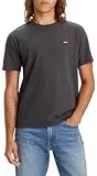 Levi's Herren Ss Original Housemark Tee T-Shirt,Dark Charcoal Heather Dkr,L