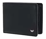 Golden Head Polo RFID Protect Billfold Coin Wallet Black