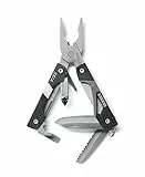 Gerber Multifunktionswerkzeug mit Zange, 10 Funktionen, Vise Pocket Tool, Aluminium/Edelstahl, Schwarz, 31-000021