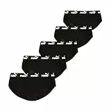PUMA Men's Basic Brief, Black, L (5er Pack)