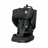 Maxi-Cosi Nomad Plus, Klappbarer Kindersitz, 15 Monate - 4 Jahre, 76 - 105 cm, Tragbarer Reiseautositz, Superkompakt & Leicht, Seitenaufprallschutz, Passt in Jedes Auto, Reisetasche, Authentic Black
