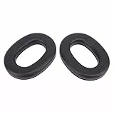 POENVFPO Ersatz-Ohrenschützer, Komfortabler Gehörschutz, Gepolsterte Schaumstoffeinsätze für WorkTunes Connect-Ohrenschützer, Geeignet für Alle Erwachsenen und, Schwarz