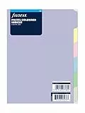 Filofax A5 Pastell 6 Blanko-Register.