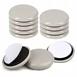 Möbelgleiter für Schwere Möbel 12 Stück 50mm Teflongleiter Selbstklebend Stuhl Gleiter Kunststoffgleiter für Stühle Möbel