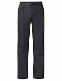 VAUDE Damen Women's Drop Pants Ii Regenhose, Black Uni, 40 EU