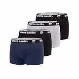 Pierre Cardin Herren PC/1/BC/Pk4 Retroshorts, Schwarz 2, L (4er Pack)