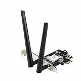 ASUS BE6500 Triband WiFi 7 PCI-E Adapter (802.11be Bluetooth 5.4, Netzwerksicherheit WPA3, OFDMA und MU-MIMO, Multi-Link Operation)