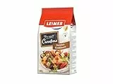 LEIMER Croutons Zwiebel-Knoblauch 500 g - Zart geröstet, mit Gewürzen verfeinert, aus frisch gebackenem Weißbrot, perfekt für Salate, Suppen, Knabbergebäck - Vegan (1 x 500g)