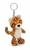 NICI Schlüsselanhänger Tiger 10cm - braun - Treuer-Begleiter für Rucksack oder Tasche, Schlüsselhalter für klein und Groß | 61851
