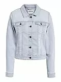 NOISY MAY NMDebra Denim Jacket Frauen Jeansjacke blau M