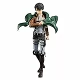 Banpresto Actionfigur Levi Attack On Titan - Grandista 27 cm - BP29876P Mehrfarbig - Sammelfigur - ideal für Anime-Fans