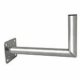Premium X 55cm Wandhalter Aluminium SAT Wandhalterung für Satellitenschüssel ALU Wand-Halter 550mm