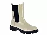 Tom Tailor Damen 2196203 Chelsea-Stiefel, beige, 40 EU