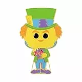 Loungefly POP! Large Enamel Enamel Pin DISNEY ALICE: MAD HATTER - Mad Hatter - Alice In Wonderland Emaille-Nadeln - Niedliche Brosche Zum Sammeln - Für Rucksäcke & Taschen - Geschenkidee