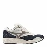 Mizuno Herren Contender Sneaker in Weiß, Weiß Marineblau, 4 UK